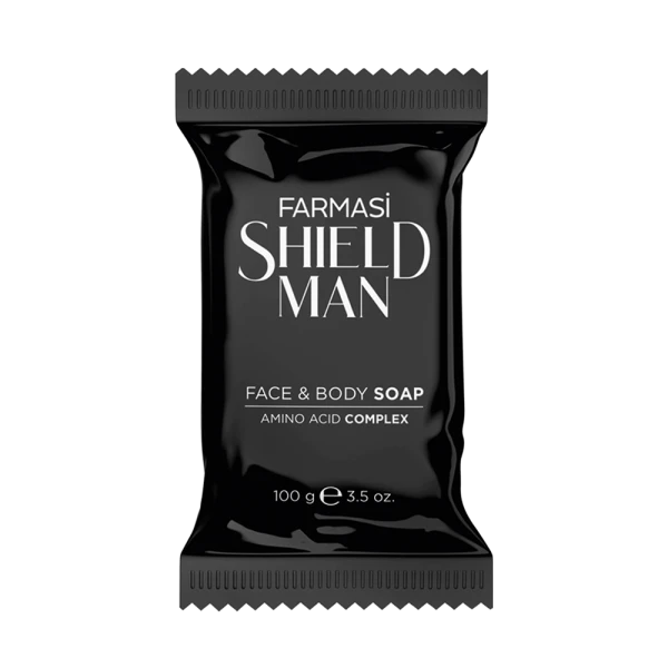 image of Shield Man Jabón para Cara y Cuerpo